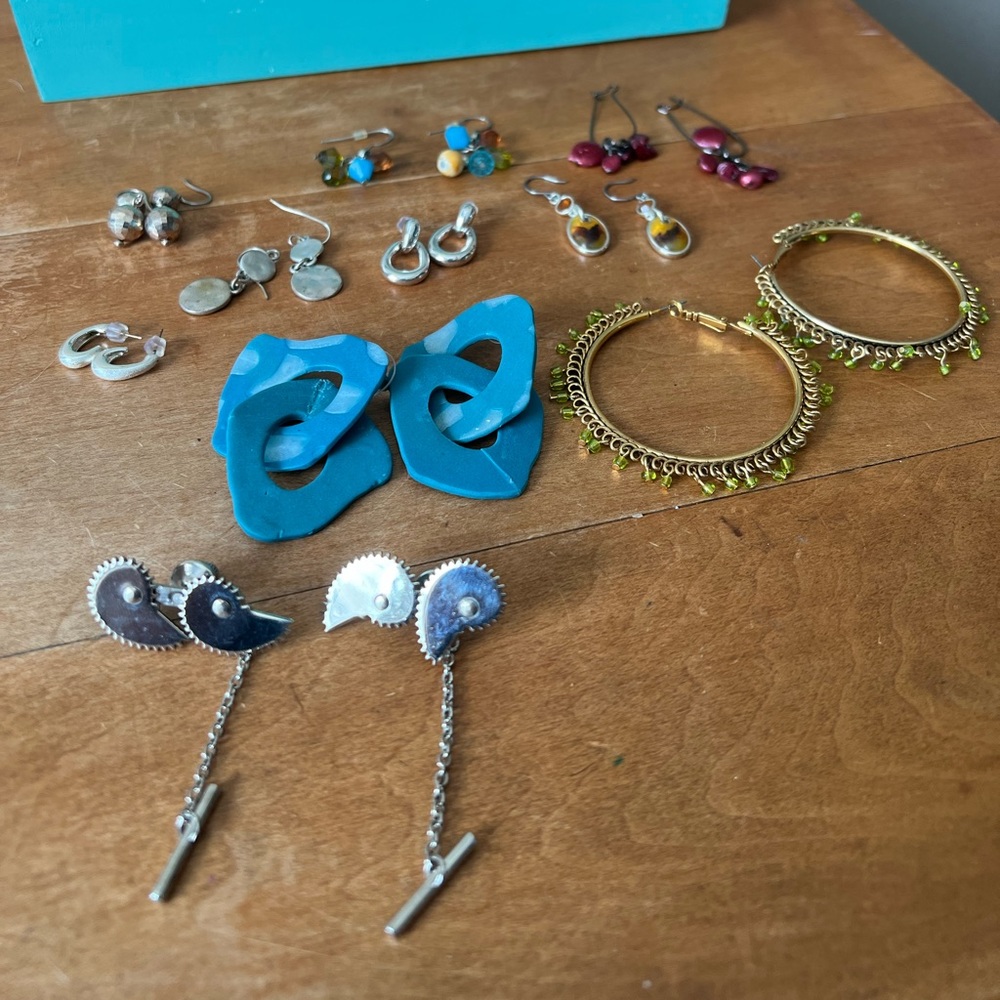 10 Pairs of Earrings